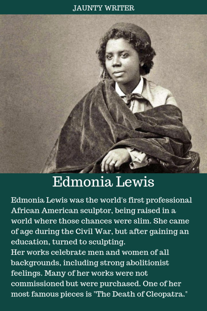 Edmonia Lewis: First Professional Black Sculptor 