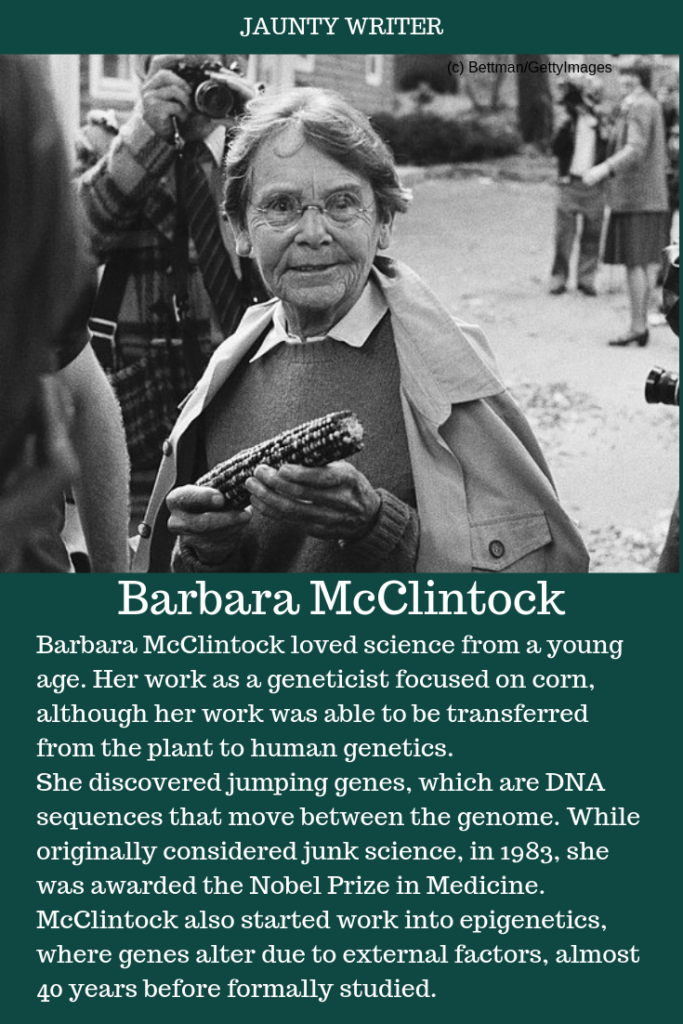 Barbara McClintock: US scientist and geneticist